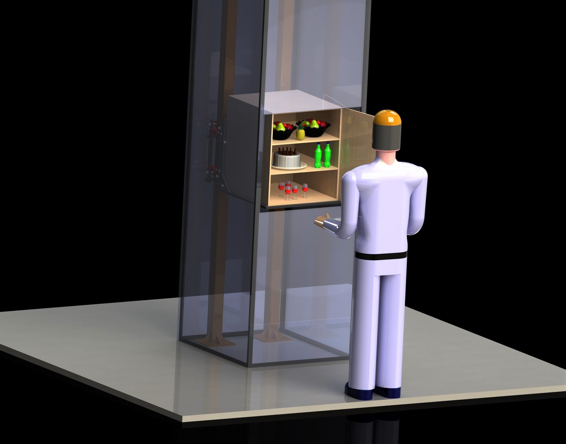 Dumbwaiter Food Lift