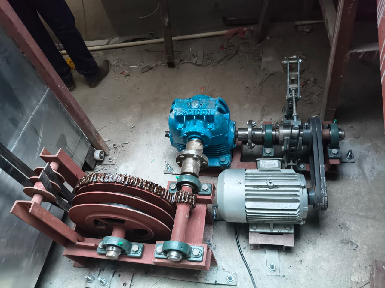 Winch Machine for Ropeways