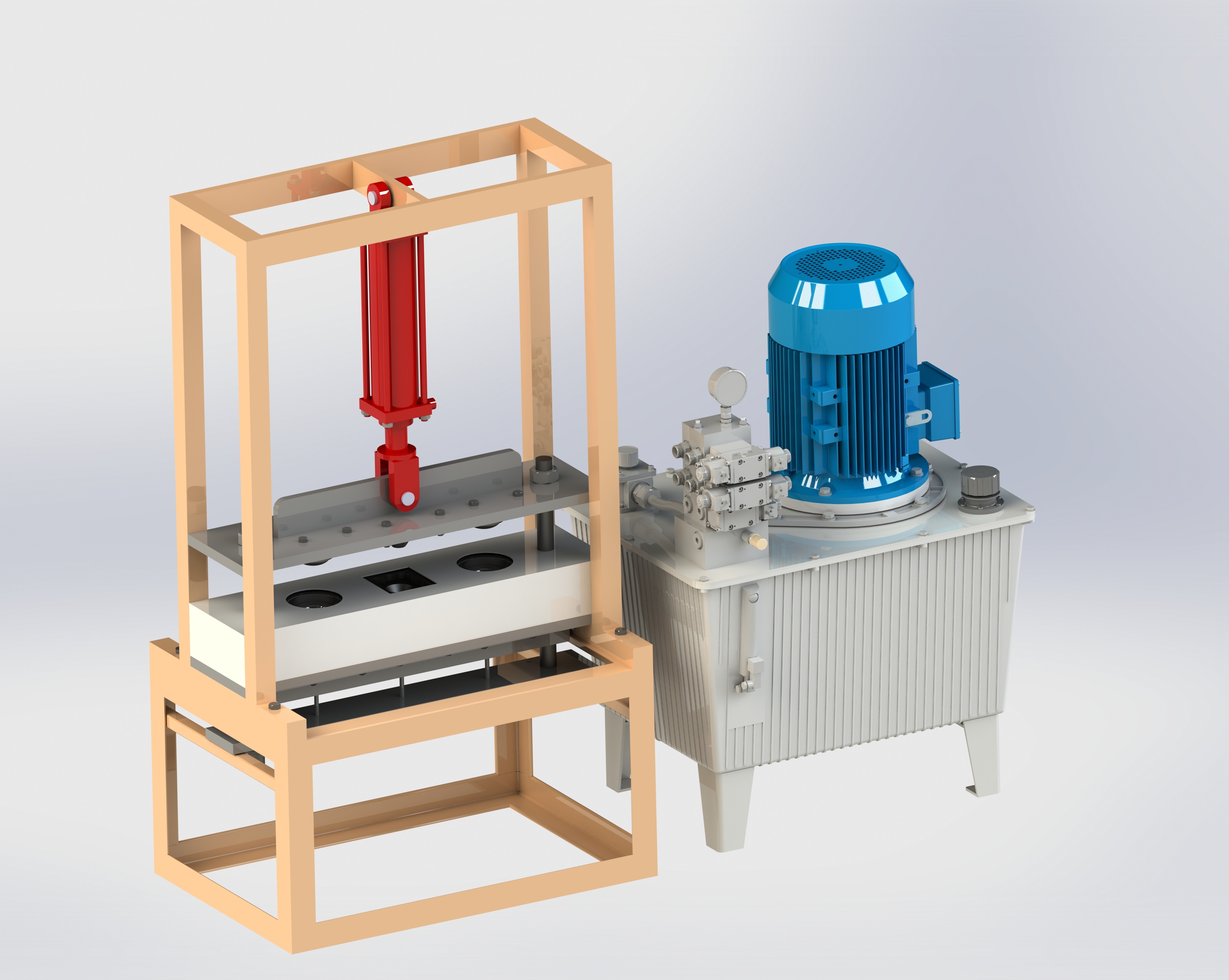Hydraulic Clay Molding Machine