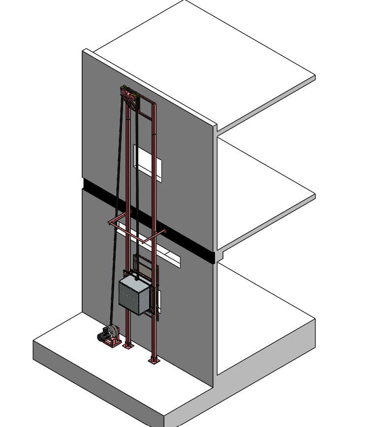 Dumb Waiter (Food trolley lift)