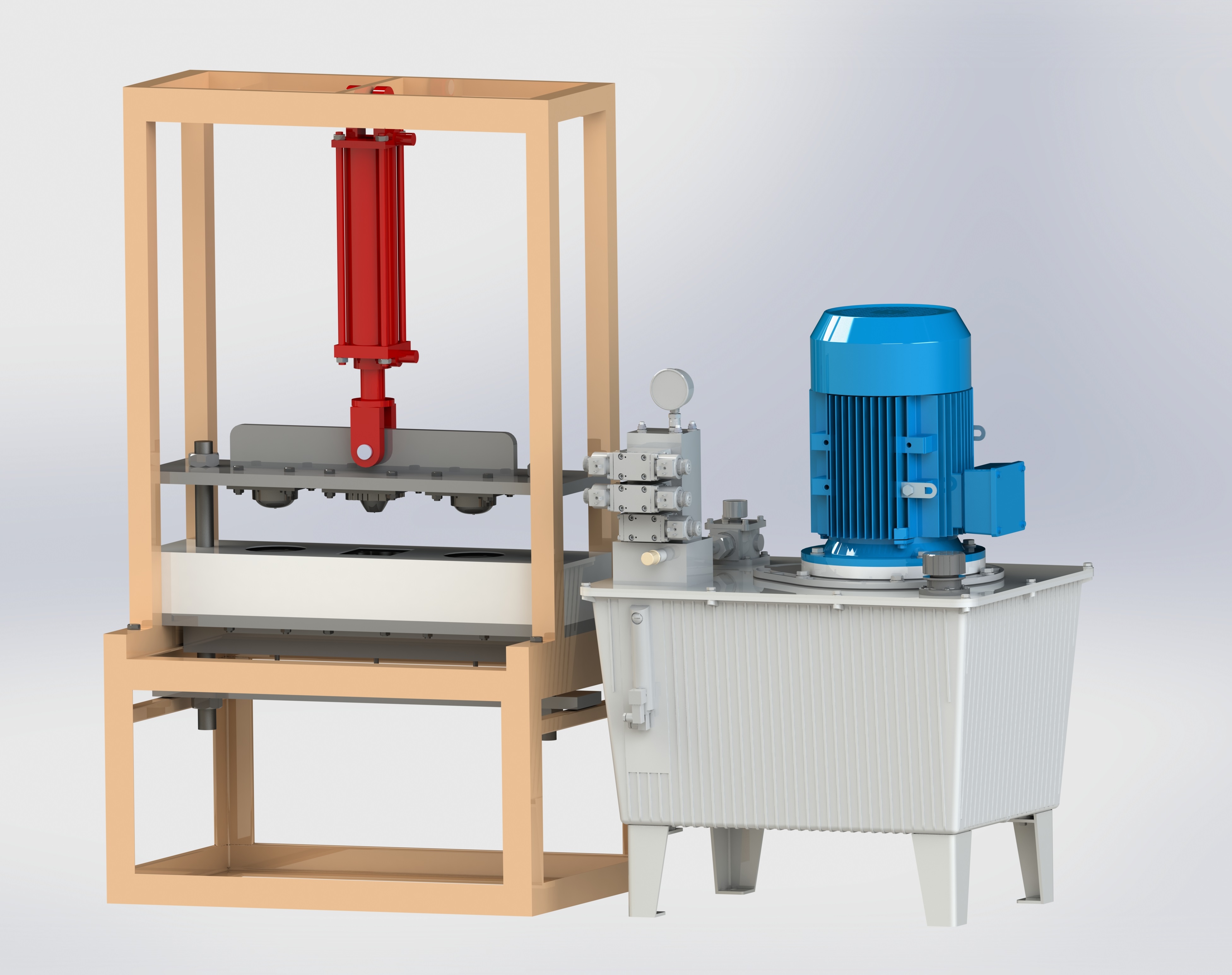 Hydraulic Clay Molding Machine